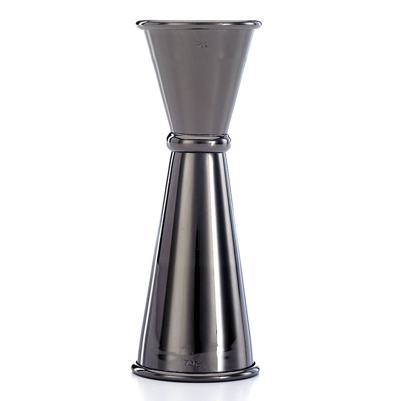 Barfly Japanese Style Jigger, 1 oz x 2 oz, Gun Metal Black - Image 2